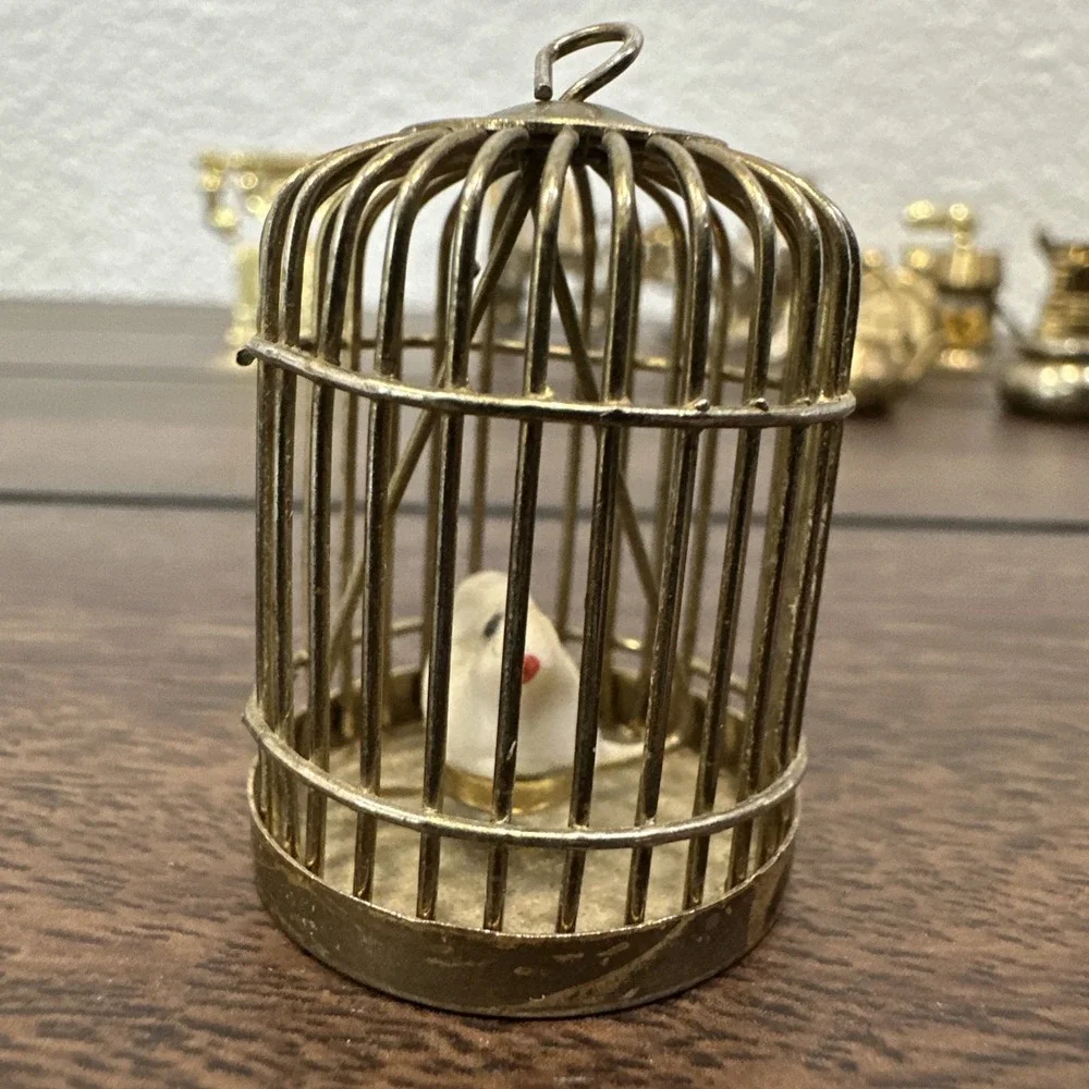 20 Piece Mini Trinket Shelve Pieces Some Brass Some Gold Coated Cottage Core EUC - Picture 3 of 16